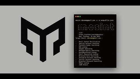 GitHub - alpkeskin/mosint: An automated e-mail OSINT tool