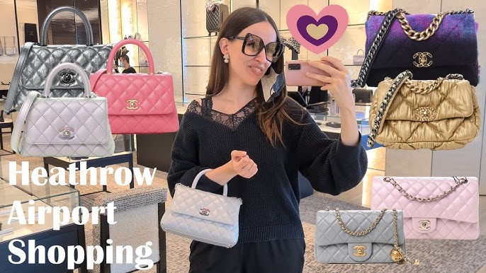 COME SHOPPING WITH ME AT HEATHROW ft CHANEL, CARTIER, BVLGARI, LOUIS VUITTON  PT 1 