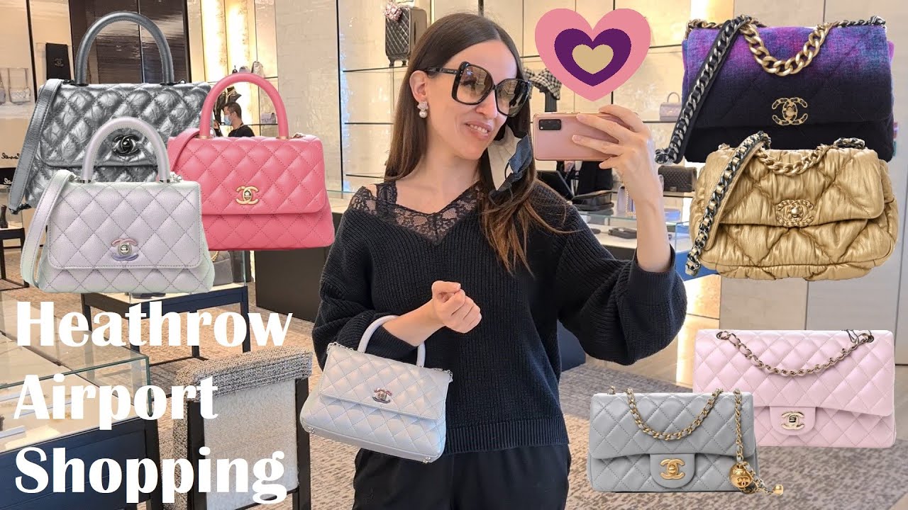 How To Make The Most Of Shopping at Heathrow - Chase Amie