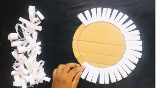 Beautiful and Easy Paper wall Hanging| Paper Craft for Home Decoration| Unique wall Hanging /DIY