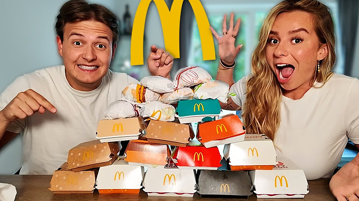 Giver Alberte ALLE BURGERE på Mcdonald's!!