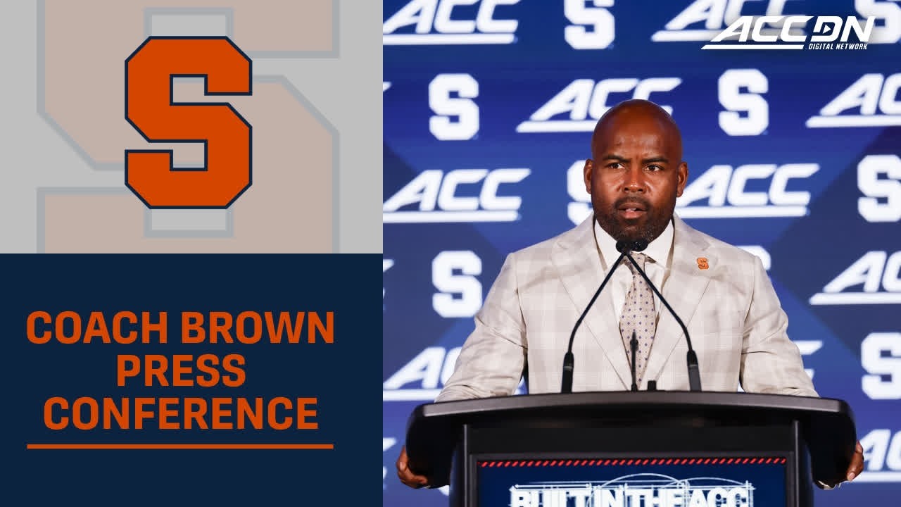 Fran Brown Syracuse Press Conference | 2026 ACC Football Kickoff