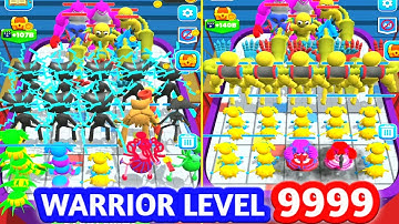 Merge Master Blue Monster Warrior Max Level Funny Game Part 10 Android Gameplay