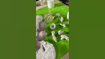 Cách đúc mô hình, nhân vật game truyện tranh, hỗ trợ học viên ra khuôn đúc nhựa composit #silicone