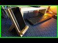 How to make a DIY Stand for a Smartphone / Tablet out of Scrap Wood