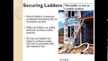 Stairways and Ladders