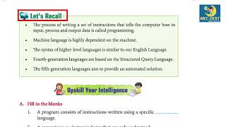 Mec-Doit Computer Class 6 Chapter - 1 Computer Language