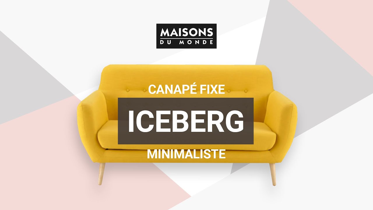 ⭐ Canapé ICEBERG de Maisons du Monde avis | Idéal petits espaces