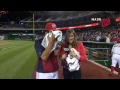 Hot reporter Julie Alexandria gets a surprise Gatorade shower. FUNNY Prank