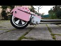 How to make Electric Scooter from broken Hoverboard - DIY