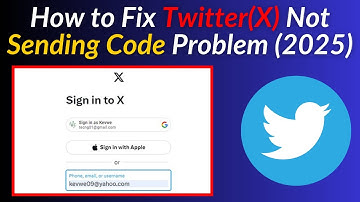 How to Fix Twitter(X) Not Sending Code Problem (2025) | Twitter(X) Verification Code Not Received