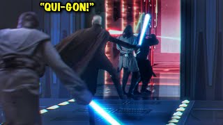 What If Dooku SAVED Qui Gon On Naboo In The Phantom Menace