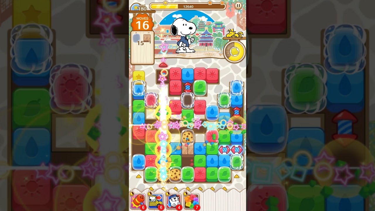 Snoopy Puzzle Journey level 180