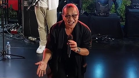 Deddy Dhukun - Biru , live at Java Jazz On The Move , Sarinah Thamri , 19 mei 2023