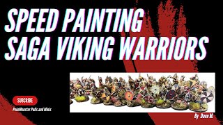 Speed Painting Saga Viking Warriors