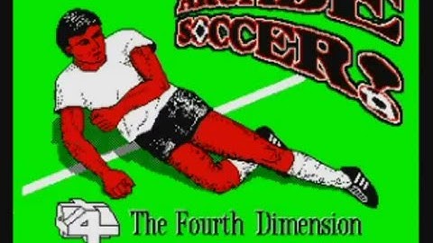 ACORN ELECTRON - ARCADE SOCCER - 4TH DIMENSION - 1989