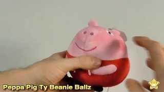 peppa pig beanie toys
