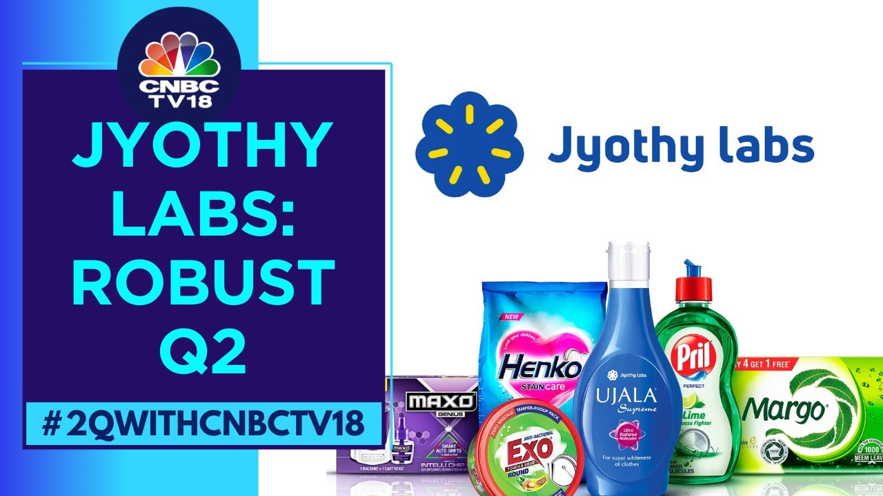 Jyothy Labs Strong Q2, Volume Growth At 9 CNBC TV18 YouTube