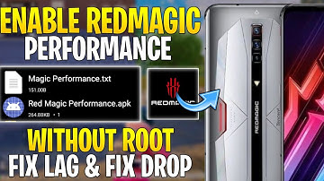 Enable RedMagic Performance For Android !! No Root || Get Max FPS & Smooth Performance : No Root