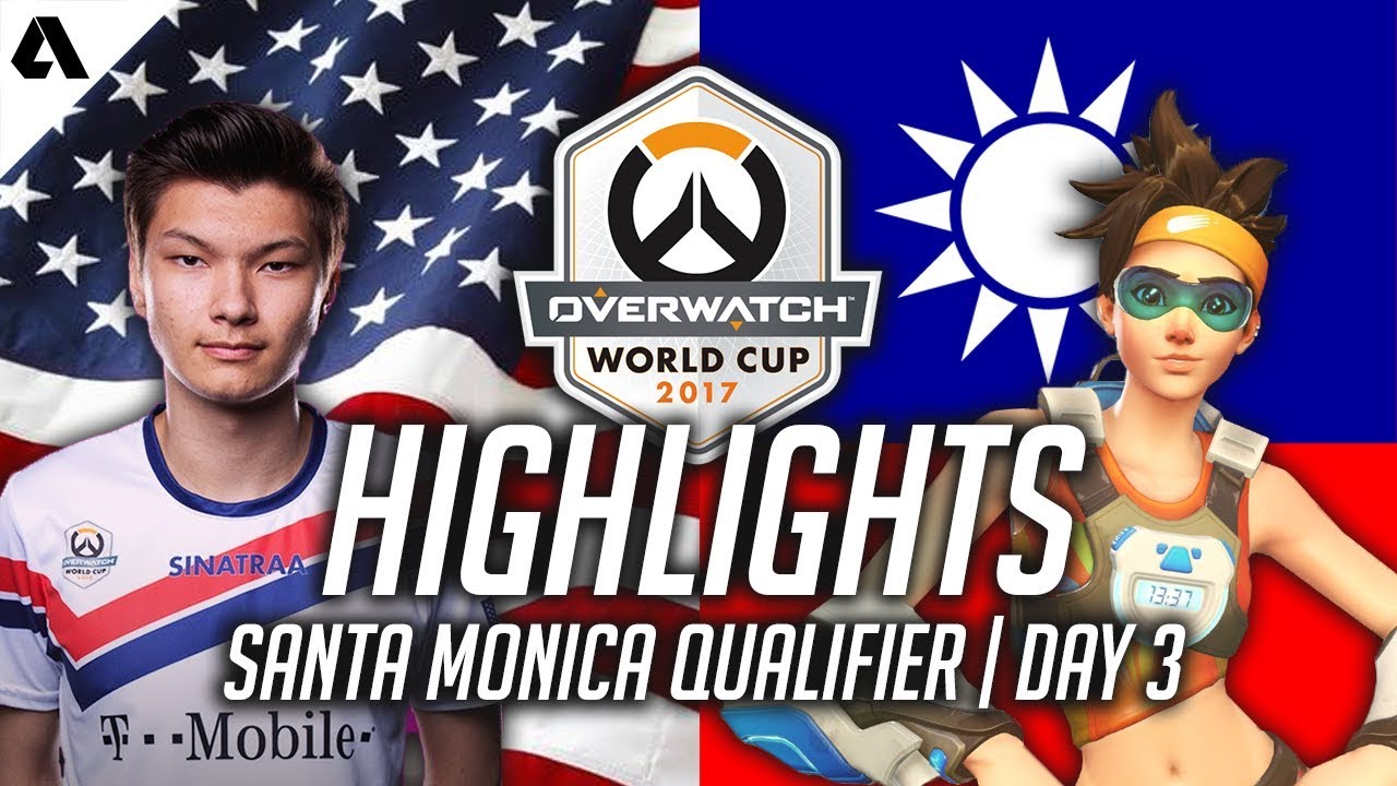 Team USA vs Chinese Taipei | Overwatch World Cup 2017 Highlights