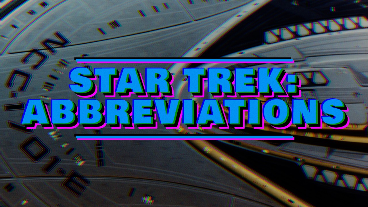 Star Trek: Abbreviations