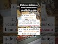 Wanneer je moeite hebt met voelen geeft dit vrijwel altijd aan dat ....