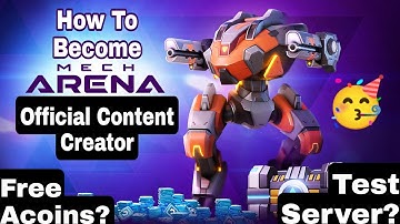 How To Become Official Content Creator 🔥 ? Test Servers ❤️ ? Weekly Free Acoins 🤯 ?