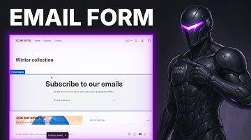 How to add email capture form to Shopify store (2026) | Easy Setup