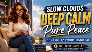 Cloudy Day | Slow Drifting Clouds for Relaxation, Sleep & Focus #cloud #relax #meditate #calm #sky