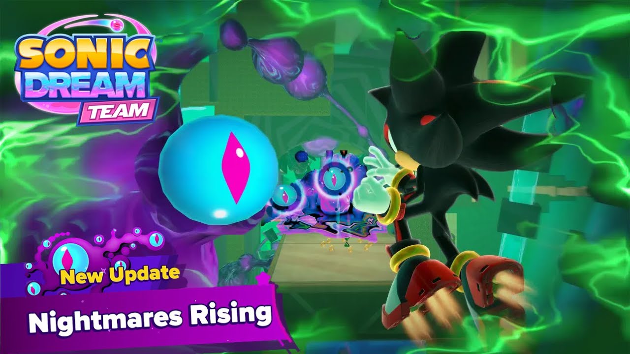 Sonic Dream Team | NEW UPDATE: NIGHTMARES RISING | All 3 Shadow Levels & Red Star Rings