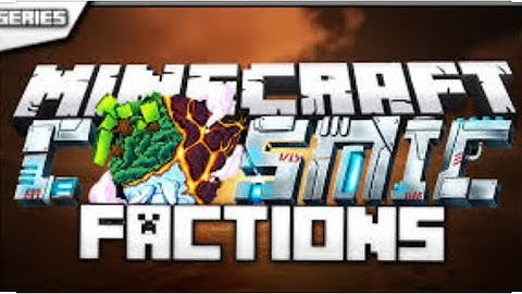 CosmicPvP Factions EP.1 "Awesome Base Building"