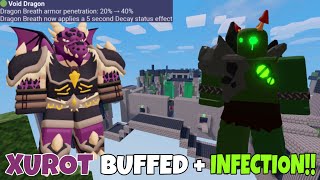Level 35 Xurot Kit Got Buffed   New Infection Mode! (Roblox Bedwars)