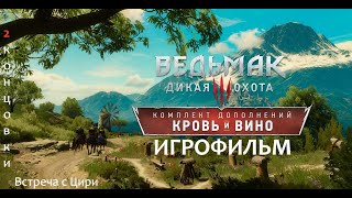 The Witcher 3 Wild Hunt Дополнение КРОВЬ и ВИНО 2016 Игрофильм Основной сюжет на Русском языке