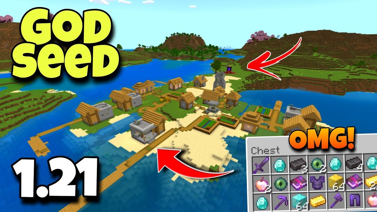 🔥[GOD SEED] For Minecraft 1.21 Bedrock And PE | Seed Minecraft