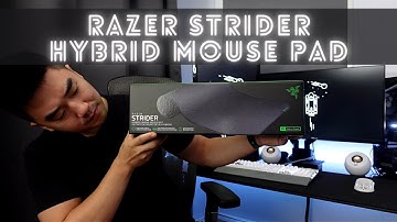 New Hybrid Mouse Pad! | Razer Strider Unboxing & Review
