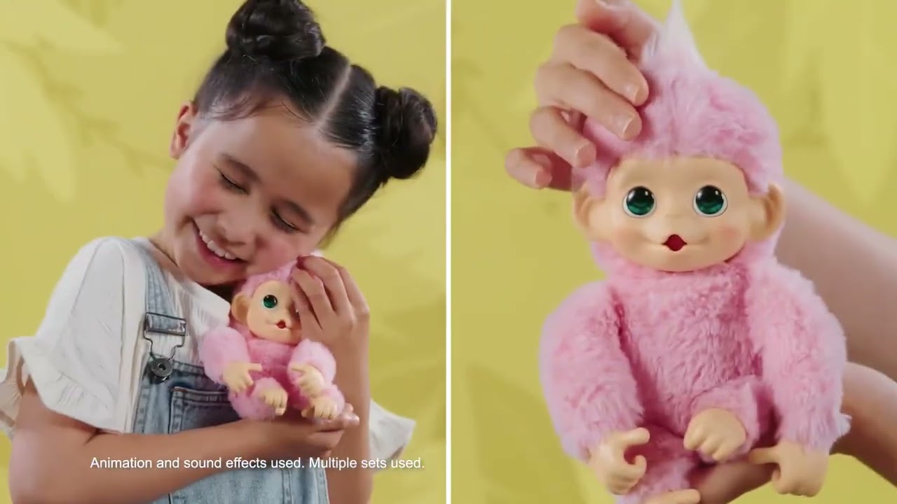 Little Live Pets My Baby Monkey Minis Interactieve Knuffel Luna