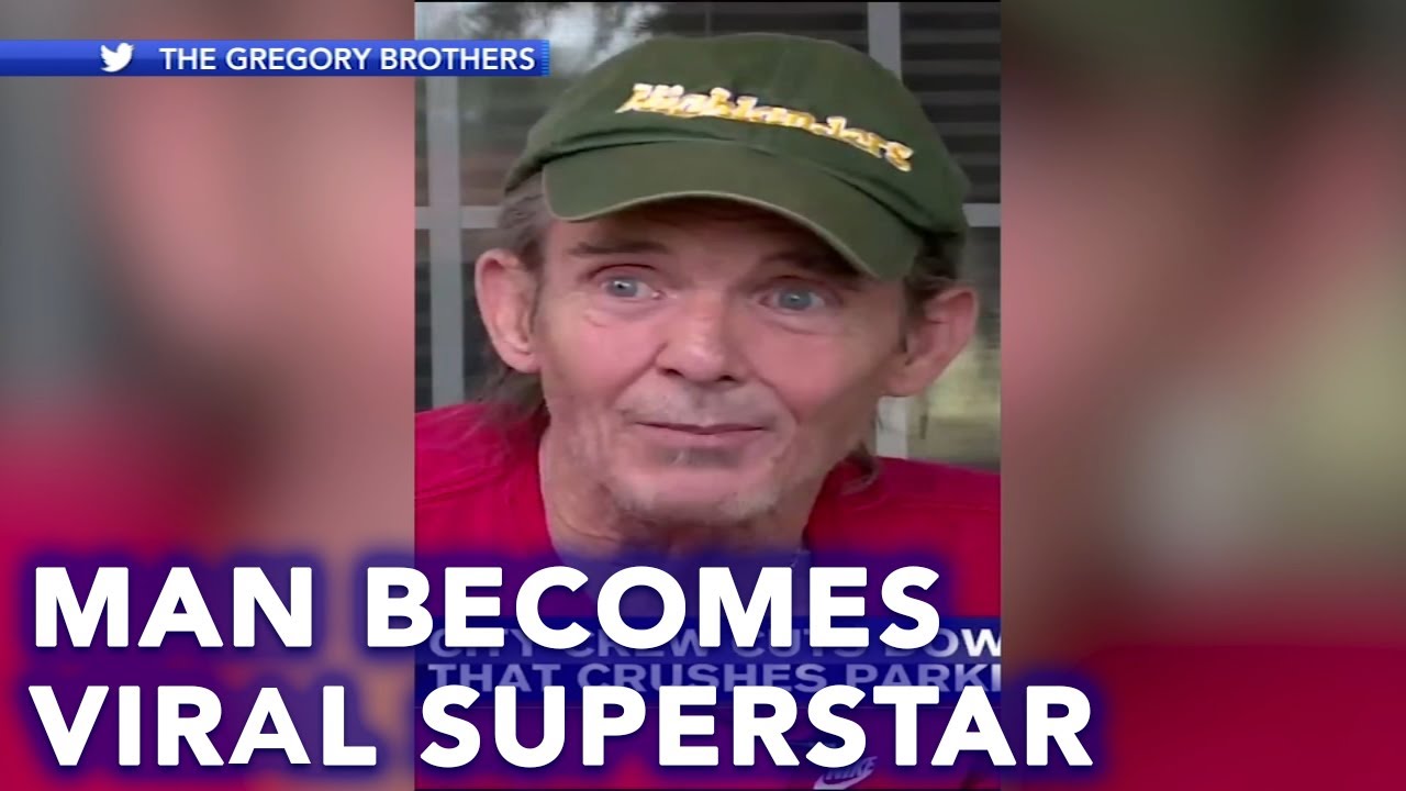 Man becomes viral superstar after watching neighbors tree fall