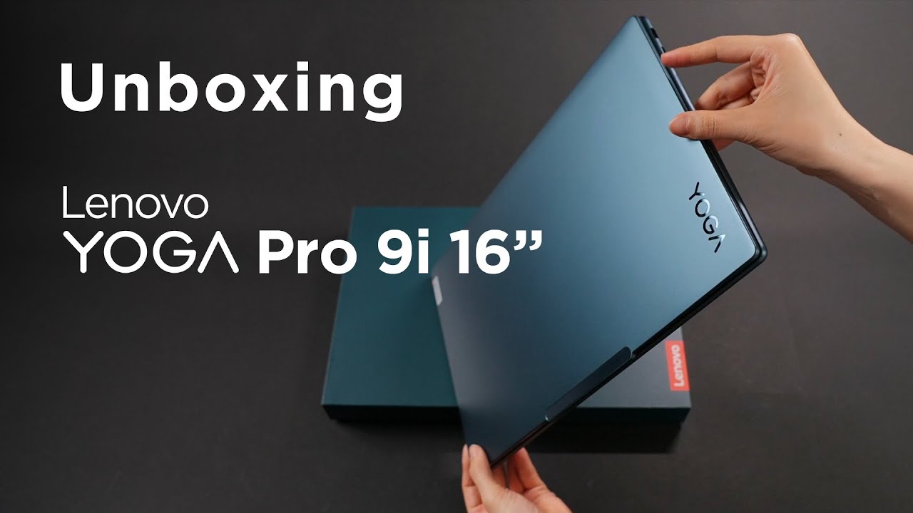 Unboxing the new Lenovo Yoga Pro 9i 16 (2023) 