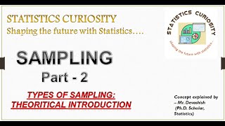 Survey - Sampling Part -2 (Types of Sampling)