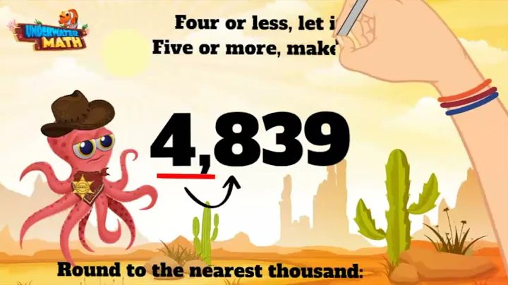 Round Numbers up to 10,000 to the Nearest Thousand | 4th Grade Math