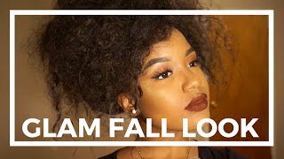 Golden Glam Fall Look | feat. Morphe 35o Palette
