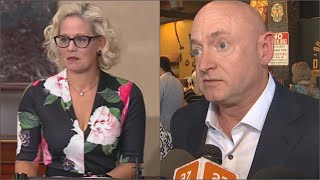 Senate hopeful Mark Kelly says Sen. Kyrsten Sinema should not be censured