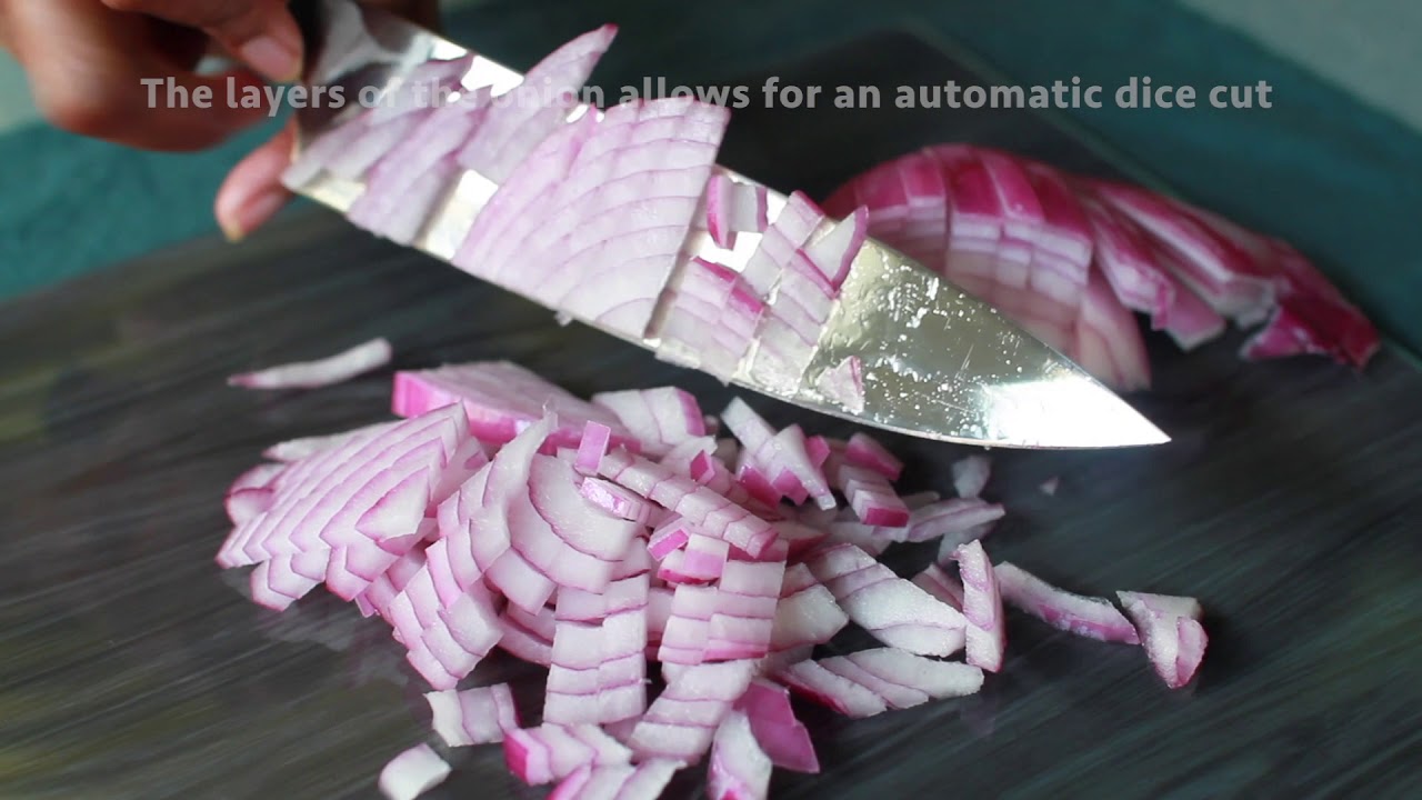 Introduction to Basic Cooking How To Dice An Onion YouTube