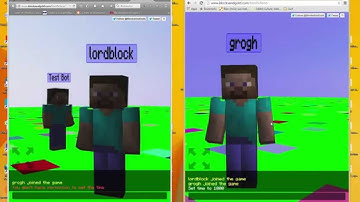 HTML5 Multiplayer : Animation Blending - three.js
