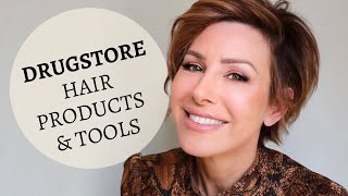 BEST DRUGSTORE HAIR Products & Styling Tools That Work! | FINE, COLORED HAIR | Dominique Sachse