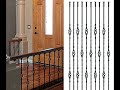"Elegant Wrought Iron Basket Balusters | Premium Quality by M.R Fabricators | Contact: 9899139191