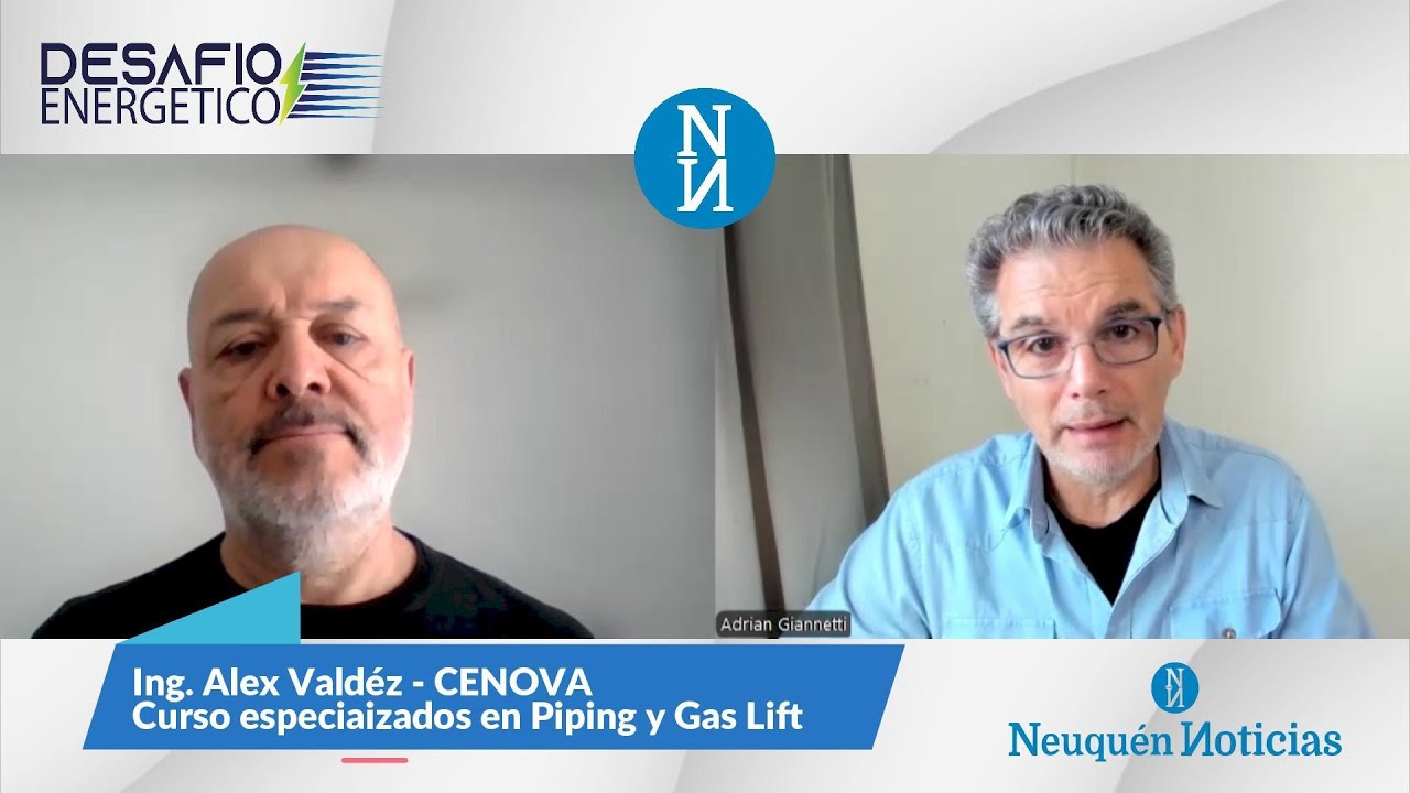 Entrevista con el Ing. Alex Valdéz. Nuevos cursos de CENOVA para trabajar en Vaca Muerta