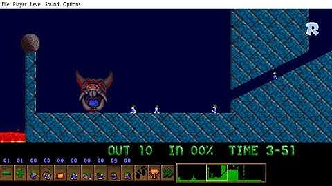 Lemmings Custom Level - Where Did I Put My Pickaxe?