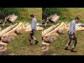 Building the Retaining wall / Construction du mur de soutènement - Season 1 - Episode 1, #