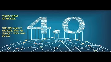 Phần mềm quản lý kho bằng excel sử dụng VBA hoàn toàn miễn phí.